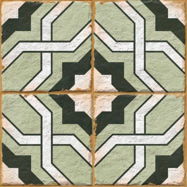 Керамогранит матовый Morocco Green 20x20 MATT