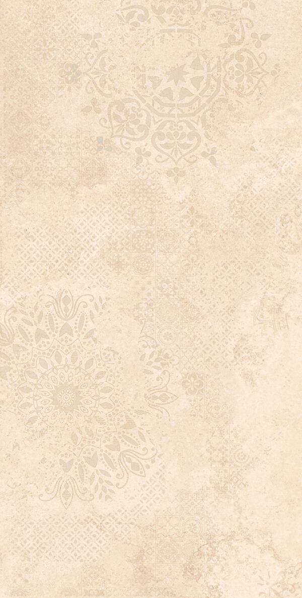 Керамогранит матовый Shellrock Beige DECOR 1 120x60