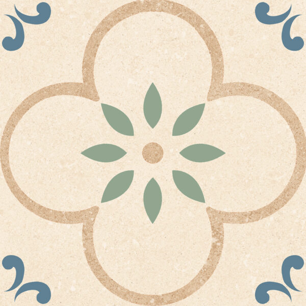 Керамогранит Basaltino Beige DECOR 3 20x20 MATT