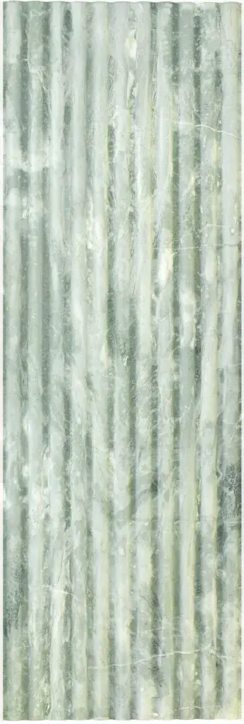 Керамогранит Fluted Travertino Jungle 120x40 рельеф